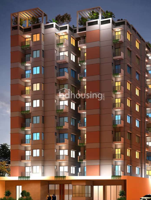 1413 sq.ft, 3 Beds,3 Balconies,3 Baths,Living,Dining,Kitchin Ready Apartment/Flats for Sale at Badda